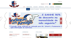 Desktop Screenshot of colegioluceremundi.com.br